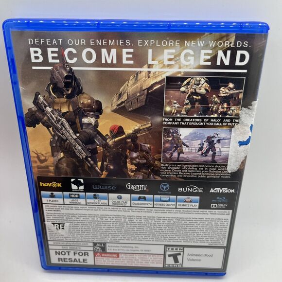 Destiny (Sony PlayStation 4, 2014) - Tested - Picture 2 of 6